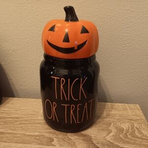 Rae DUNN Trick or Treat Jar